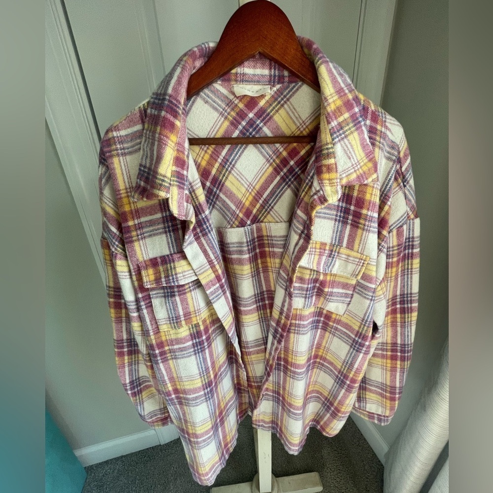 Ninexis Flannel Plaid Jacket. Size 3XL. Excellent condition. - Picture 6 of 11